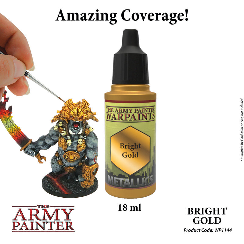 Army Painter Warpaints: Metallics Bright Gold