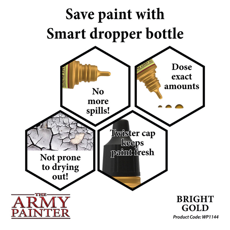 Army Painter Warpaints: Metallics Bright Gold