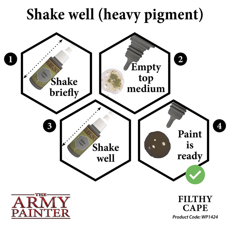 Army Painter Warpaints: Filthy Cape