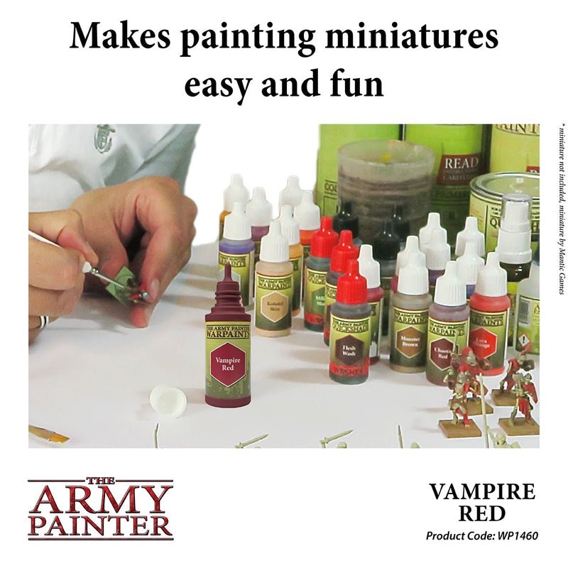 Army Painter Warpaints: Vampire Red