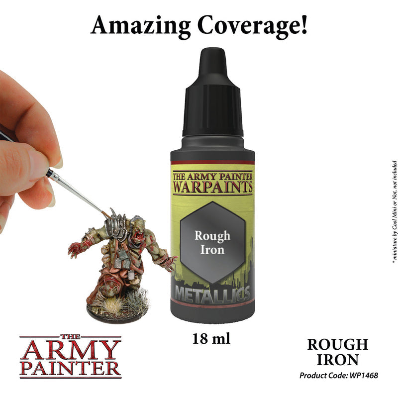 Army Painter Warpaints: Metallics Rough Iron