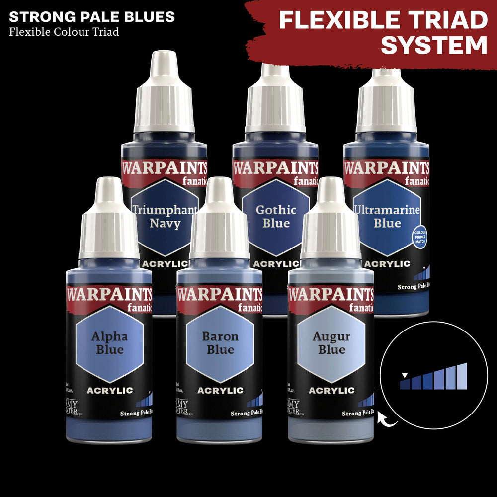 The Army Painter: Warpaints Fanatic: Acrylic: Alpha Blue 18ml