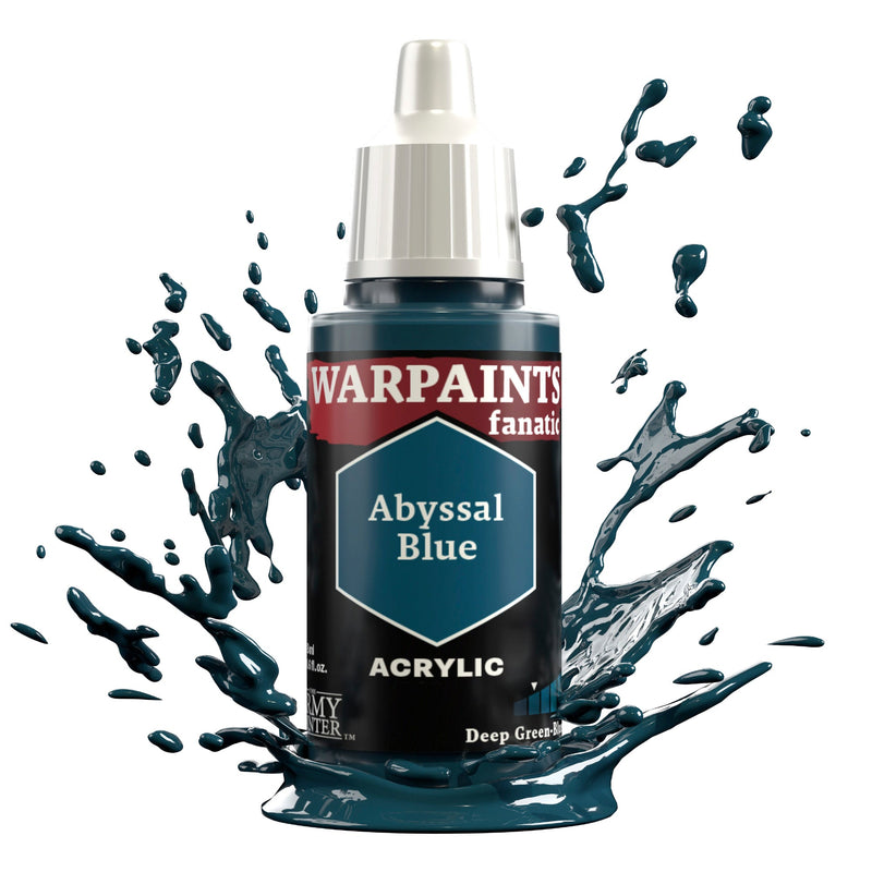 Army Painter: Warpaints Fanatic: Abyssal Blue (18ml)