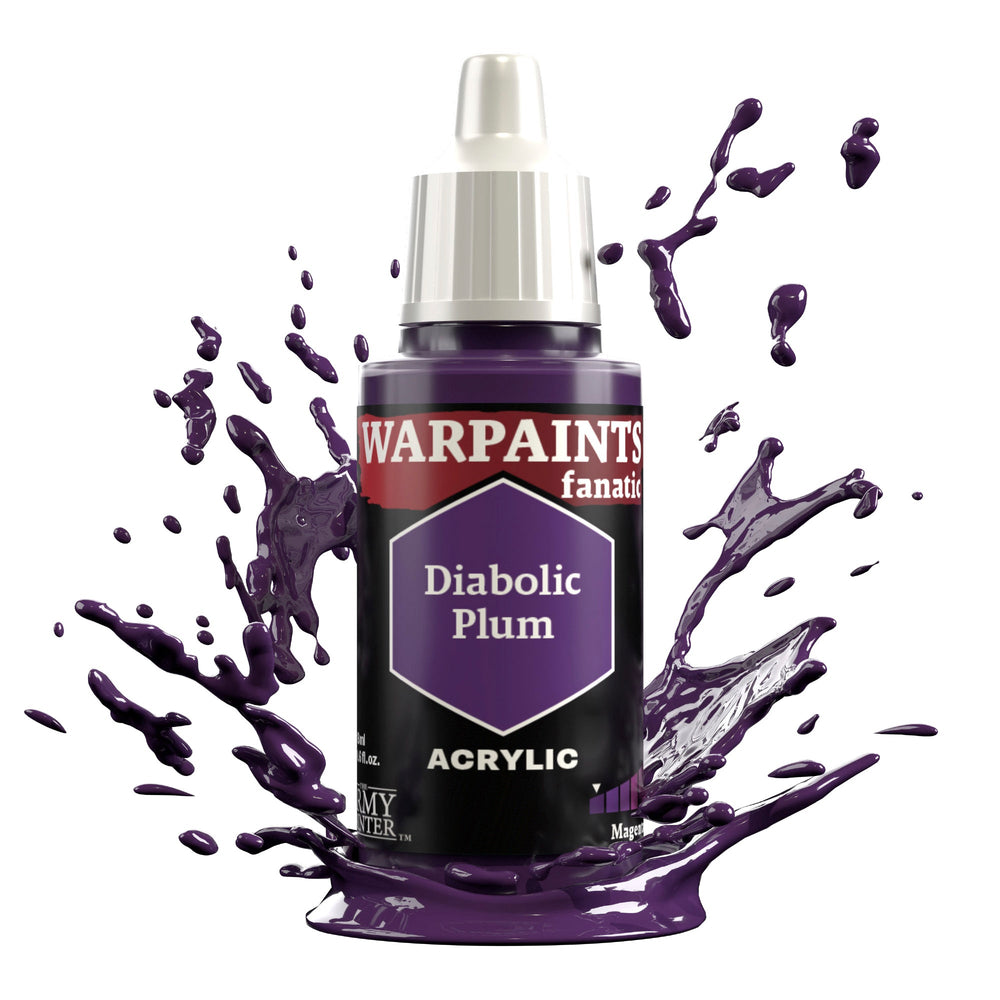 The Army Painter: Warpaints Fanatic: Acrylic: Diabolic Plum 18ml
