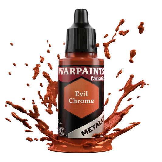 Army Painter: Warpaints Fanatic: Metallic Evil Chrome (18ml)
