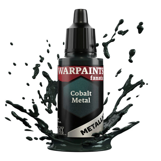 The Army Painter: Warpaints Fanatic: Metallic: Cobalt Metal (18ml)