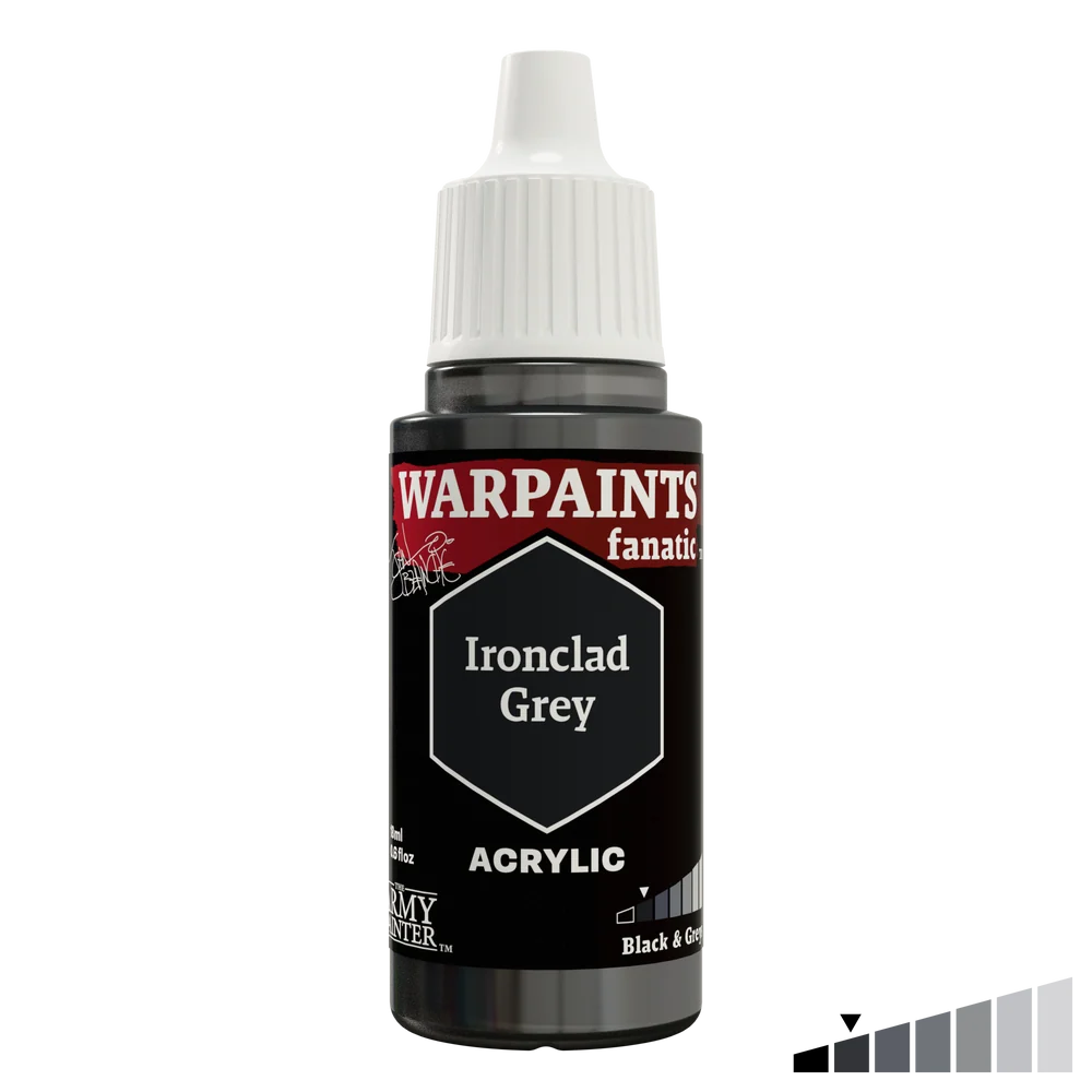 Masterclass Paints: Army Painter: Fanatic: John Blanch: Ironclad Grey