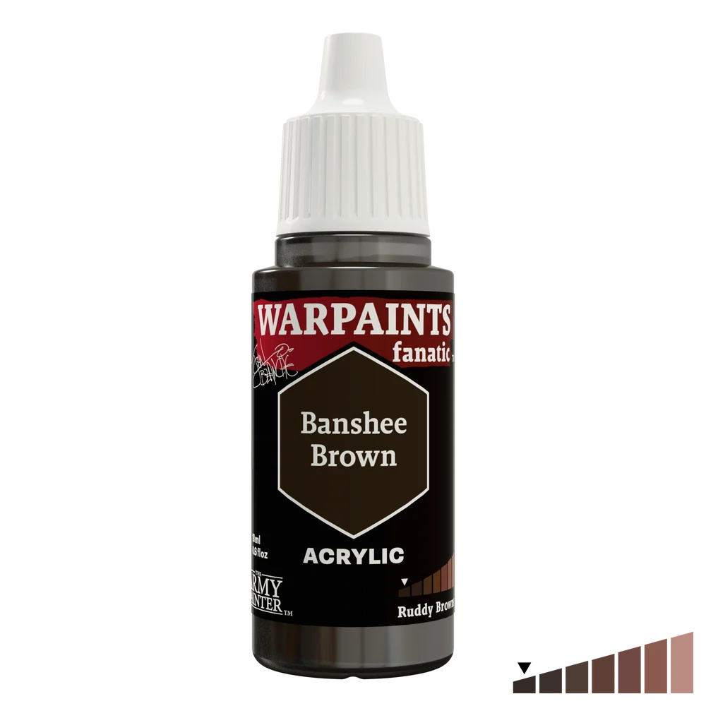 Masterclass Paints: Army Painter: Fanatic: John Blanch: Banshee Brown