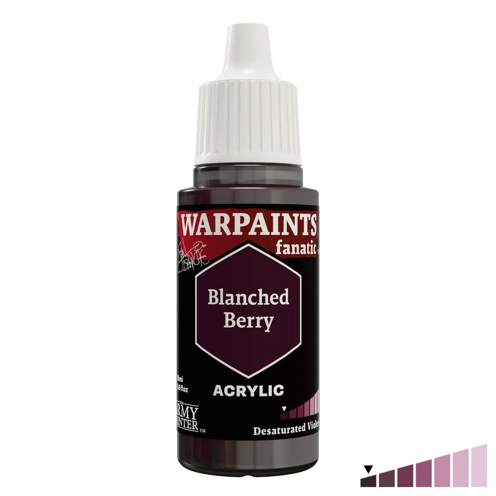 Masterclass Paints: Army Painter: Fanatic: John Blanche: Blanched Berry