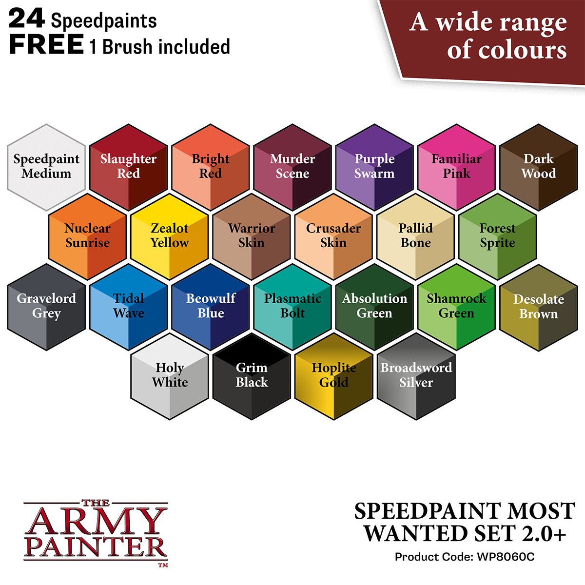 Army Painter: Speedpaints Most Wanted Set 2.0