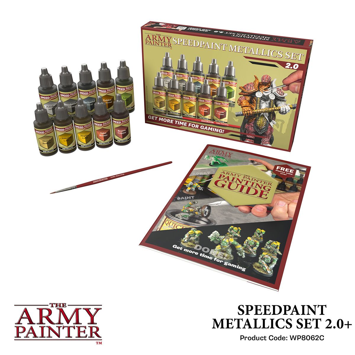 Army Painter Speedpaint Metallics Set 2.0