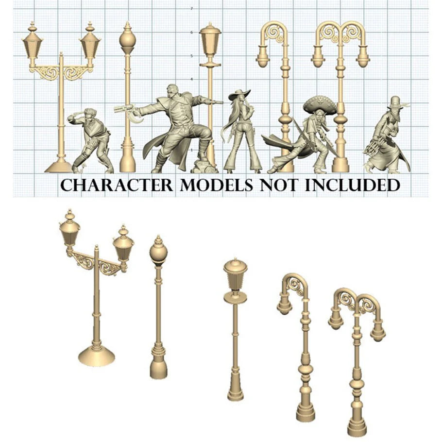 Wyrd Games - Street Lamps (5 Pack)