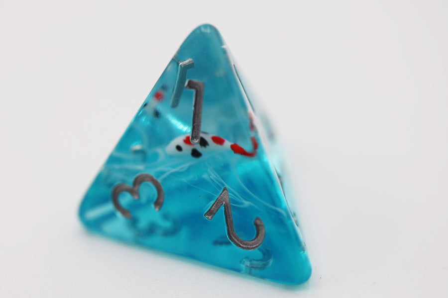 Water Garden Koi RPG Dice Set
