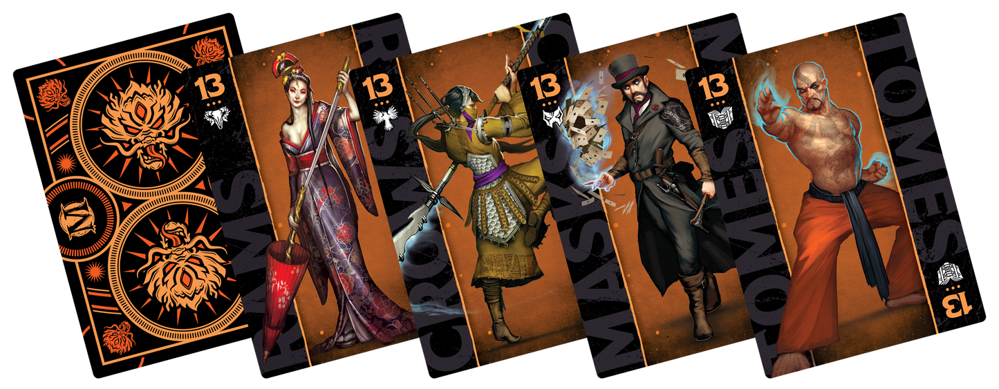 Malifaux: Ten Thunders Fate Deck