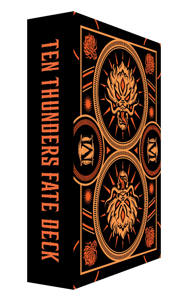 Malifaux: Ten Thunders Fate Deck