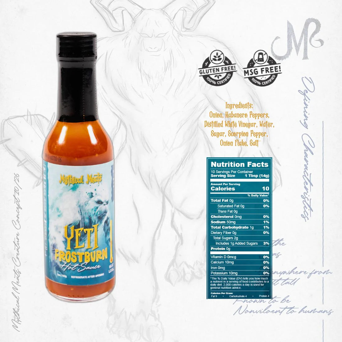 Mythical Meats® Hot Sauces