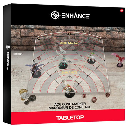 Enhance: Tabletop 60' Area of Effect Cone Marker