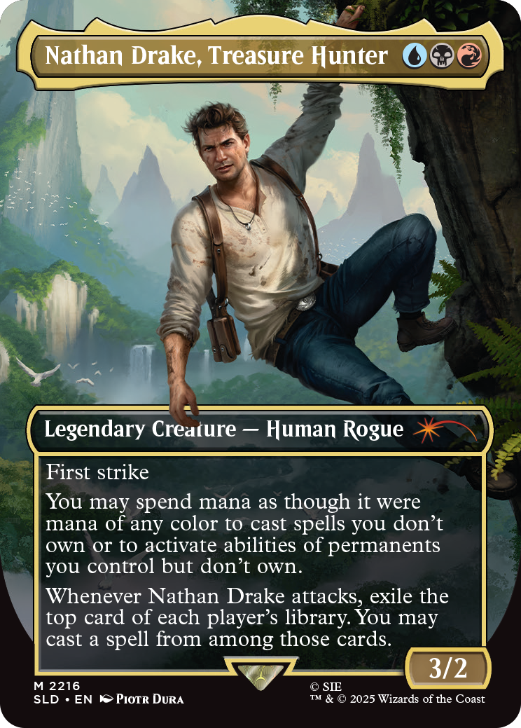 Magic the Gathering: Secret Lair x Uncharted (Non-Foil)