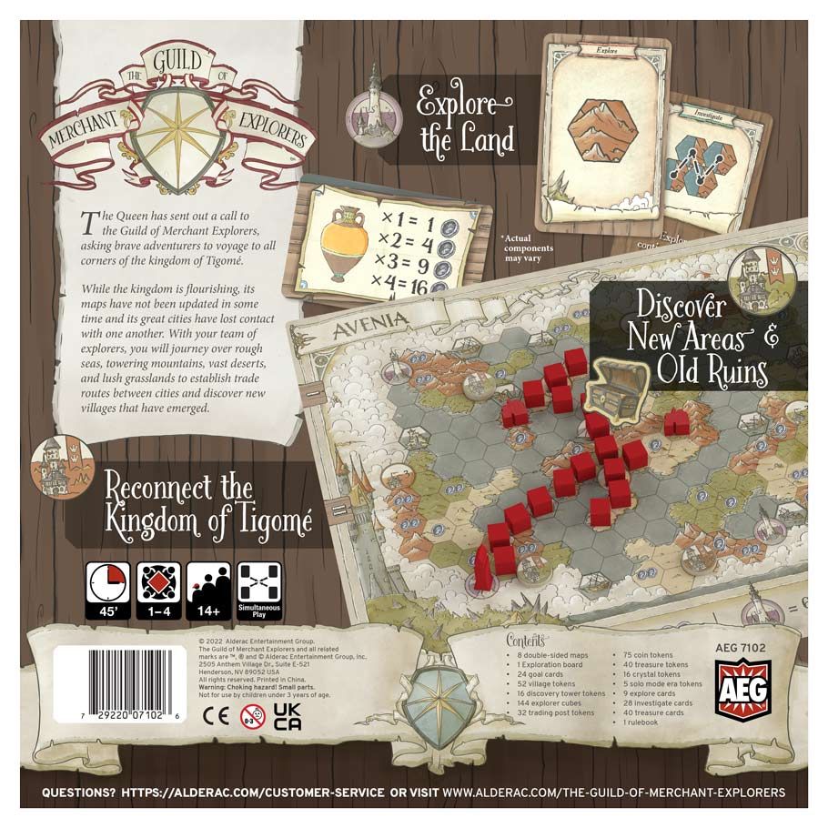 The Guild Of Merchant Explorers: Board Game