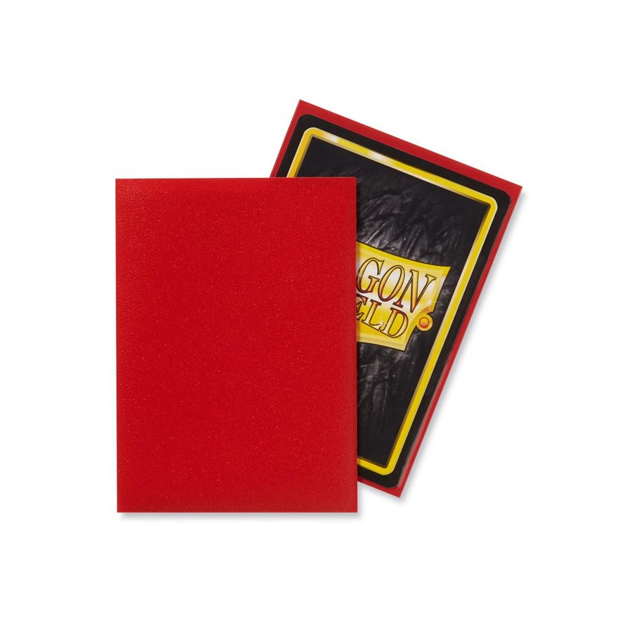 Dragon Shield Sleeves: Matte Crimson (100 Sleeves)