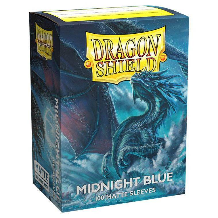 Dragon Shield Sleeves: Matte: Midnight Blue