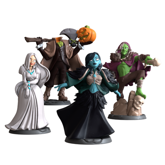 Dice Throne: Outcasts Pre-Painted Miniatures