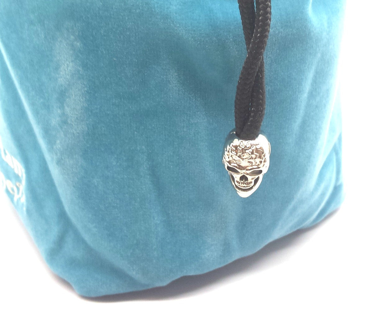 Old School Dice: Bag of Many Pouches Dice Bag - Teal