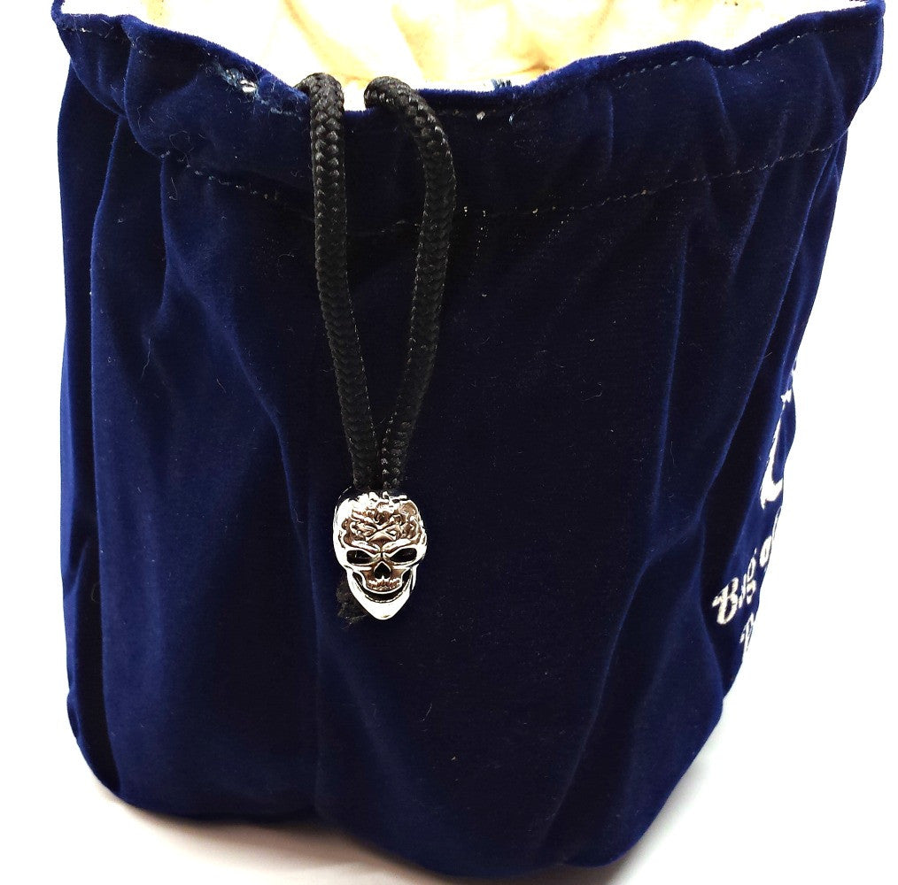 Old School Dice: Bag of Many Pouches Dice Bag - Blue