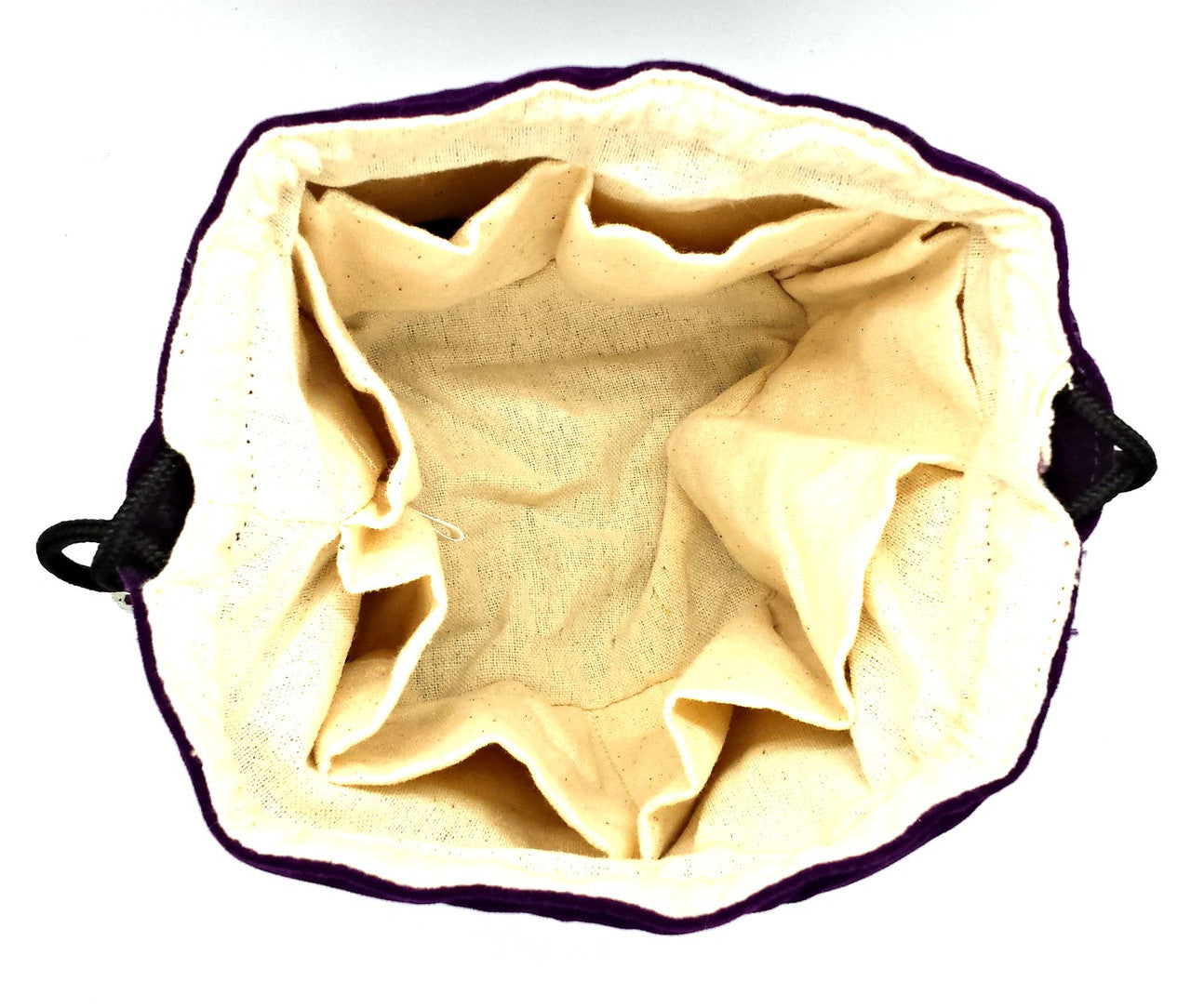 Old School Dice: Bag of Many Pouches Dice Bag - Purple