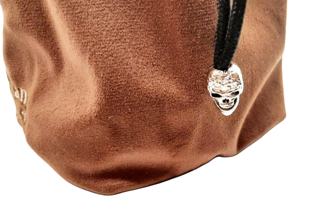 Old School Dice: Bag of Many Pouches Dice Bag - Brown