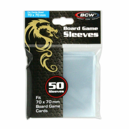 BCW Board Game Sleeves -- 70Mm X 70Mm