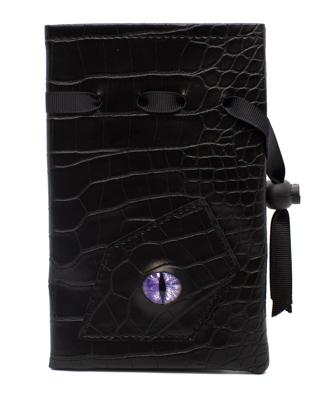 Old School Dice: Dragon Eye Dice Bag - Black Dragon