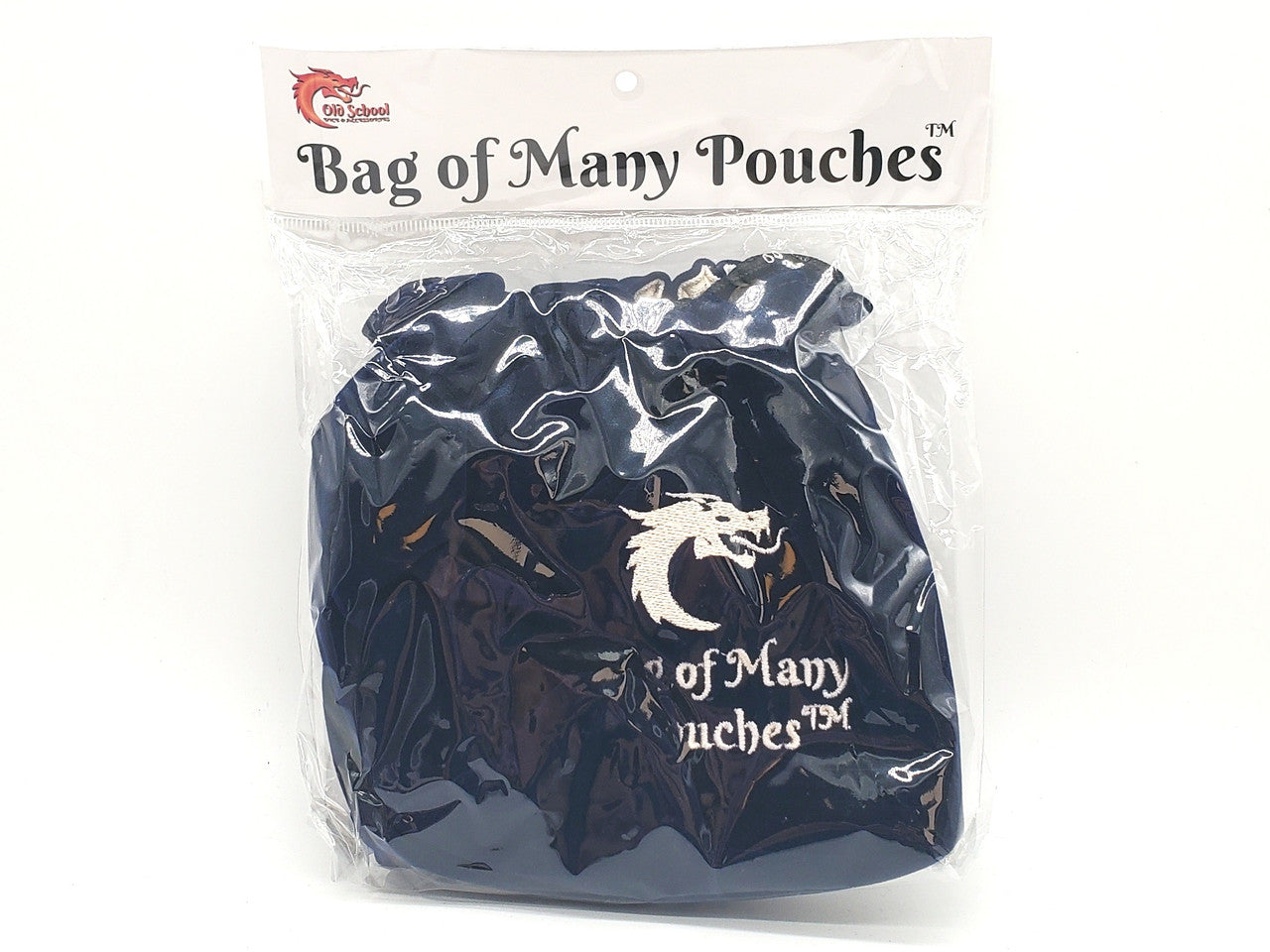 Old School Dice: Bag of Many Pouches Dice Bag - Blue