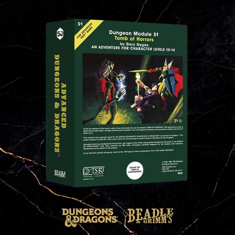 Beadle and Grimm's: Dungeon and Dragons Classic Module Dice Set: Tomb of Horrors
