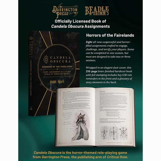 Beadle and Grimm's: Candela Obscura: Horrors of the Fairelands Assignment Book