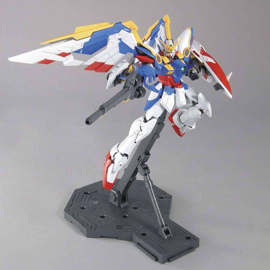 MG New Mobile War Gundam W Endless Waltz XXXG-01W Wing Gundam EW Edition 1/100 Scale Color Coded Plastic Model