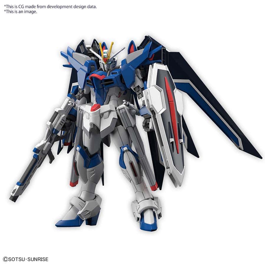 BANDAI HOBBY HGCE: GUNDAM SEED FREEDOM: RISING FREEDOM GUNDAM (1:144) (MODEL 243) (GUNPLA MODEL KIT)