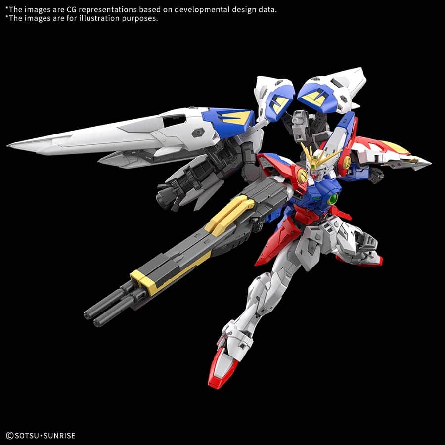 BANDAI HOBBY RG AW: GUNDAM WING: WING GUNDAM ZERO (1:144) (MODEL 43) (GUNPLA MODEL KIT)