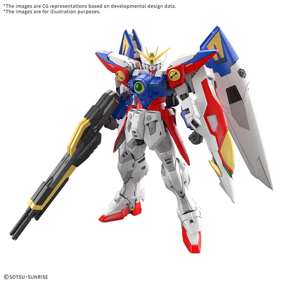 BANDAI HOBBY RG AW: GUNDAM WING: WING GUNDAM ZERO (1:144) (MODEL 43) (GUNPLA MODEL KIT)