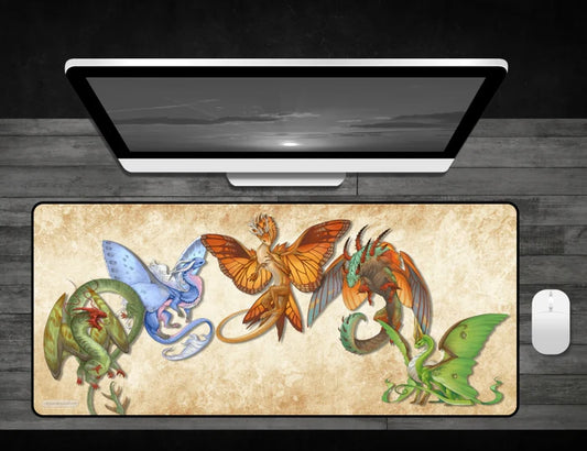 Butterfly Dragons - Deskmat