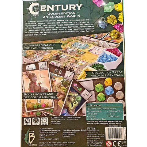 CENTURY GOLEM: AN ENDLESS WORLD: Board Game