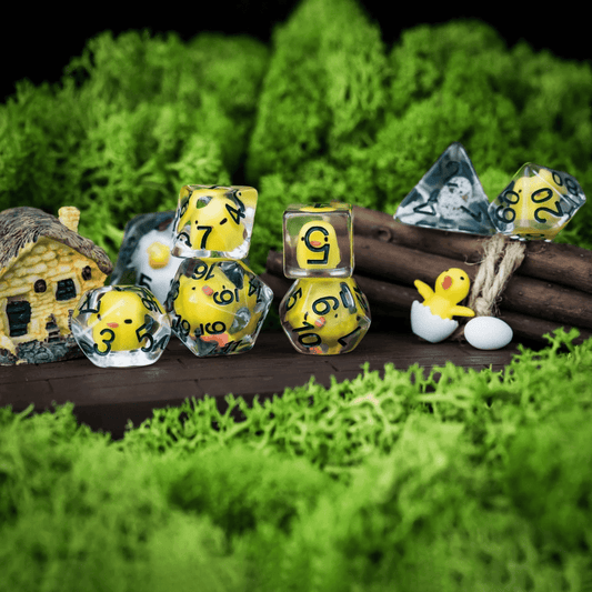 Chicken Farm RPG Dice Set