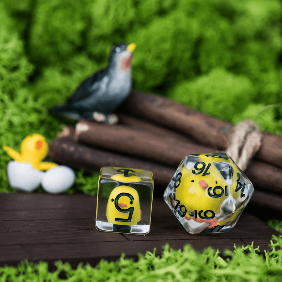 Chicken Farm RPG Dice Set