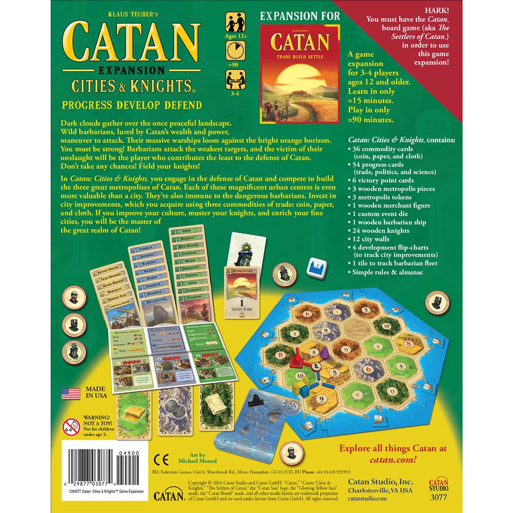 Catan: Cities and Knights Game