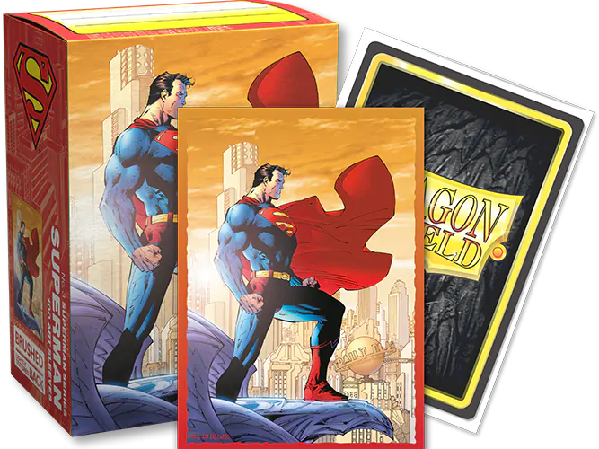 Dragon Shield: Brushed Art: Superman 2 100CT