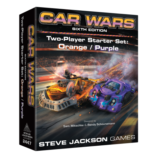 Car Wars Two Player Starter Orange and Purple