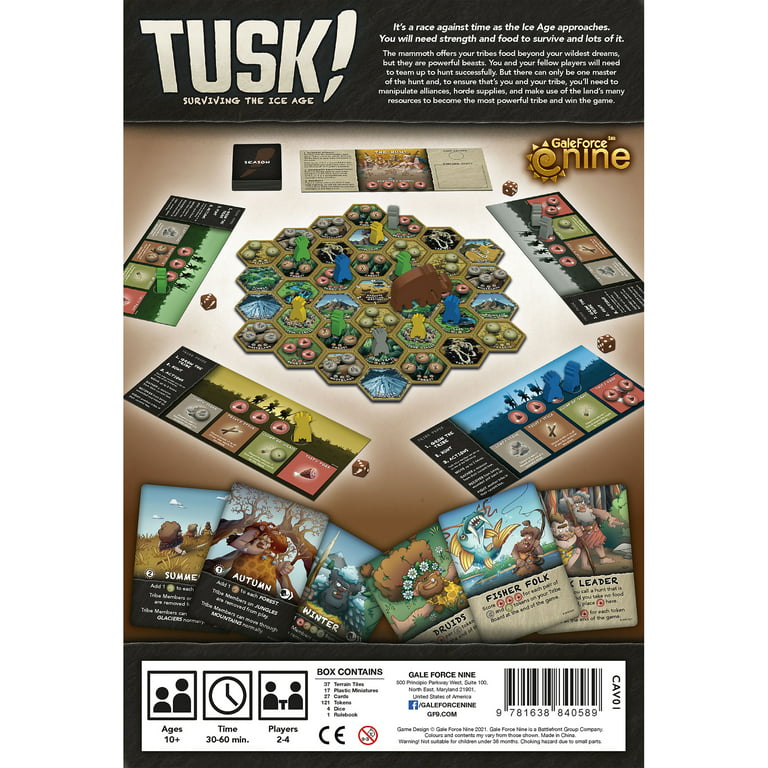 Tusk!: Board Game