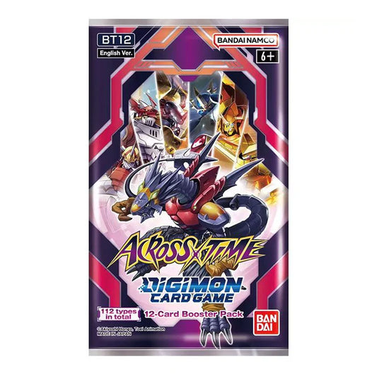 Digimon Card Game: Across Time [BT12] Booster Pack