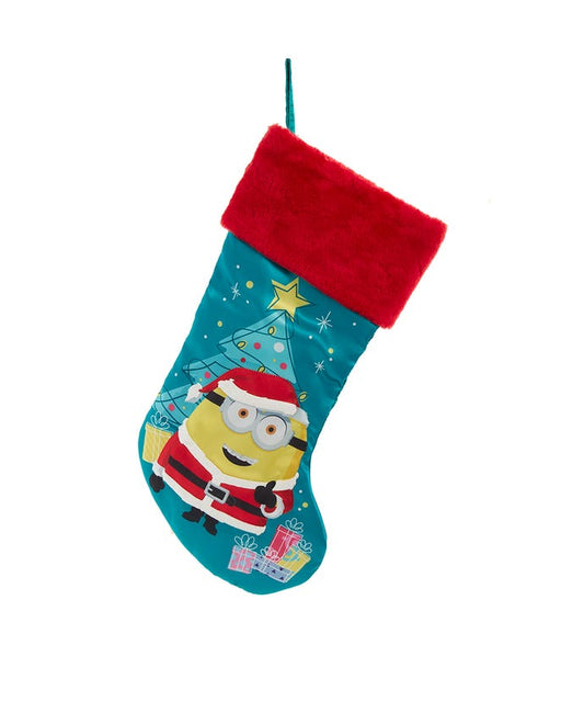 Minion Santa Stocking