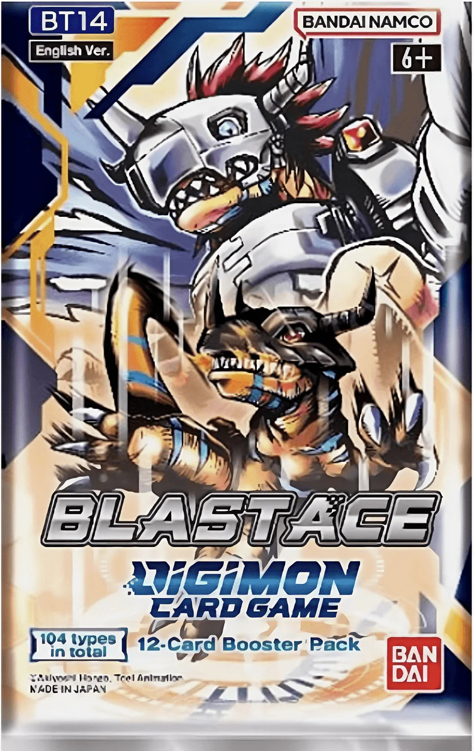 Digimon Card Game: Blast Ace [BT14] Booster Pack